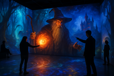 Immersive Wizardry: Redefining Classic Narratives Through Art and Interaction