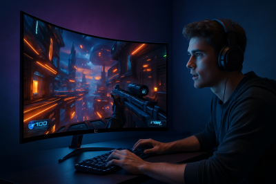 Immersive Excellence: LG’s Curved OLED Gaming Monitors Redefine Digital Entertainment