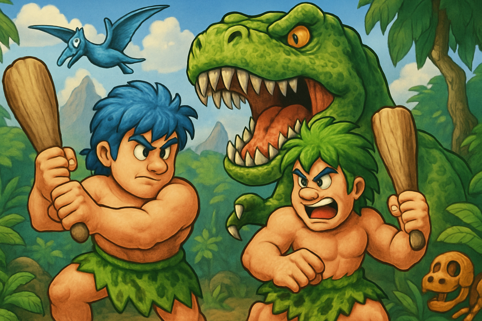 Joe & Mac Retro Revival: Bringing Caveman Classics Back to Life