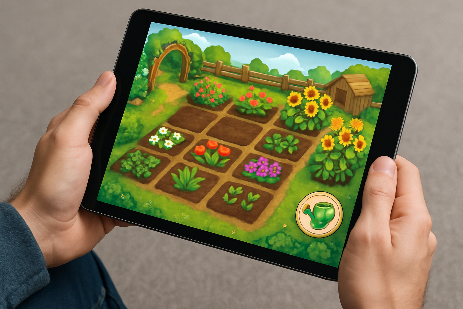 Virtual Garden game